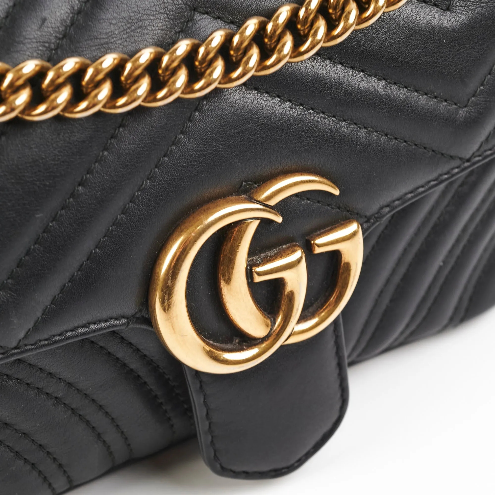 Gucci Marmont Mini Black Shoulder Bag