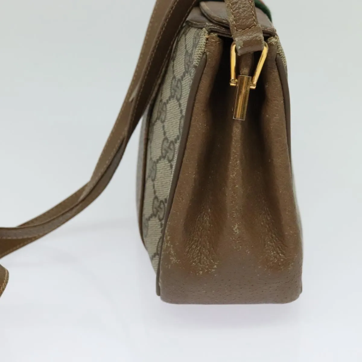 Gucci Ophidia Canvas Shoulder Bag (Pre-Owned)