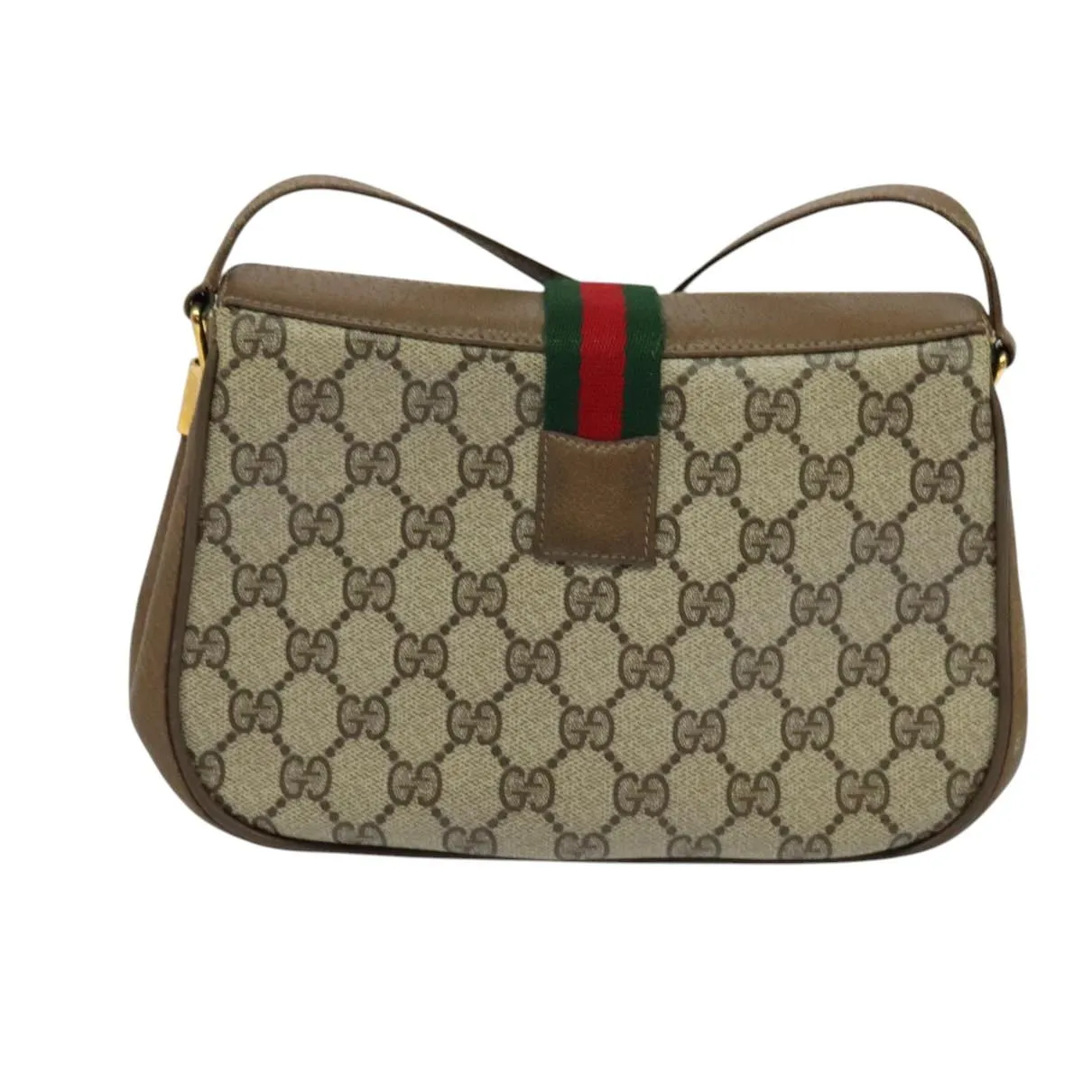 Gucci Ophidia Canvas Shoulder Bag (Pre-Owned)