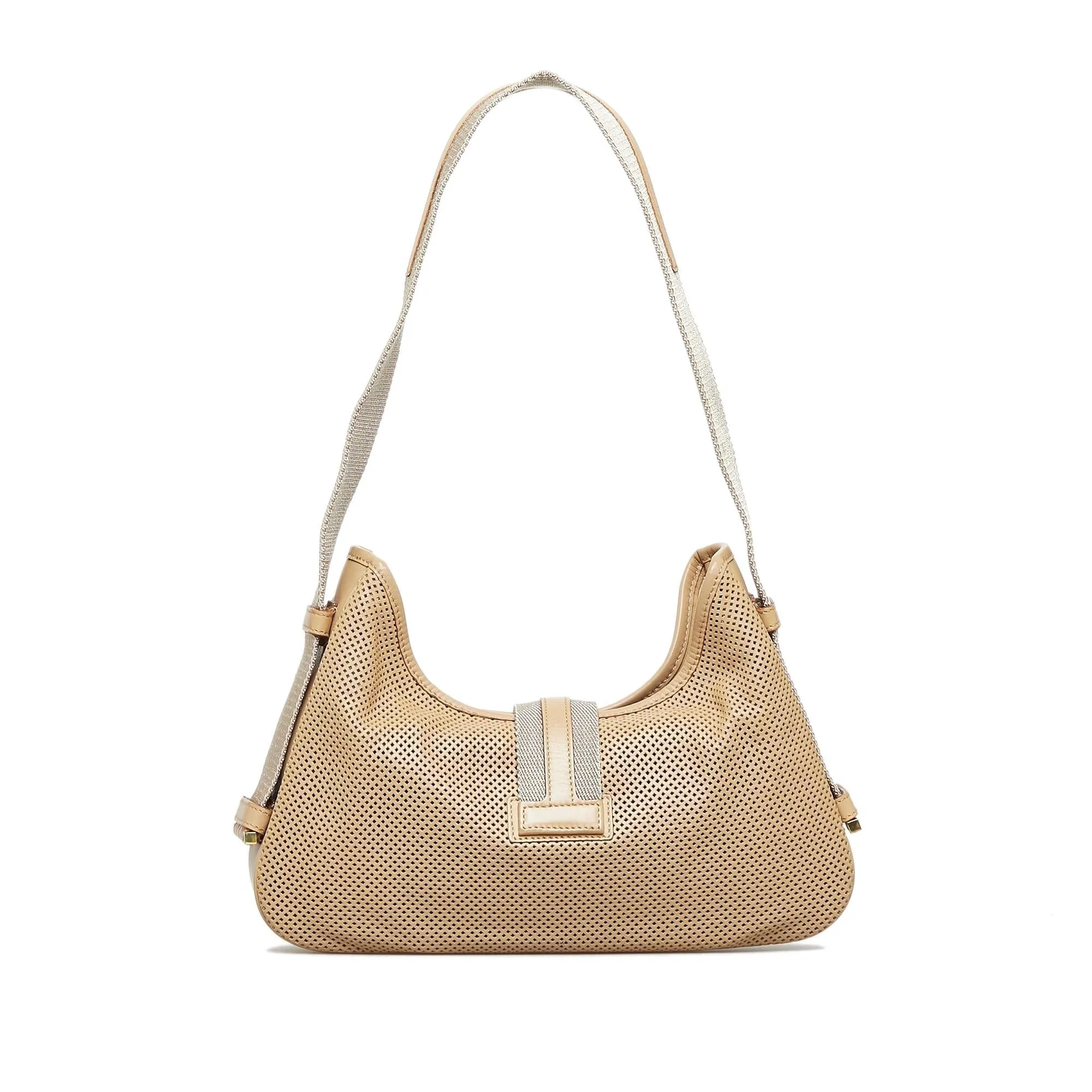 Gucci Perforated Jackie Shoulder Bag (SHG-FHA5EO)