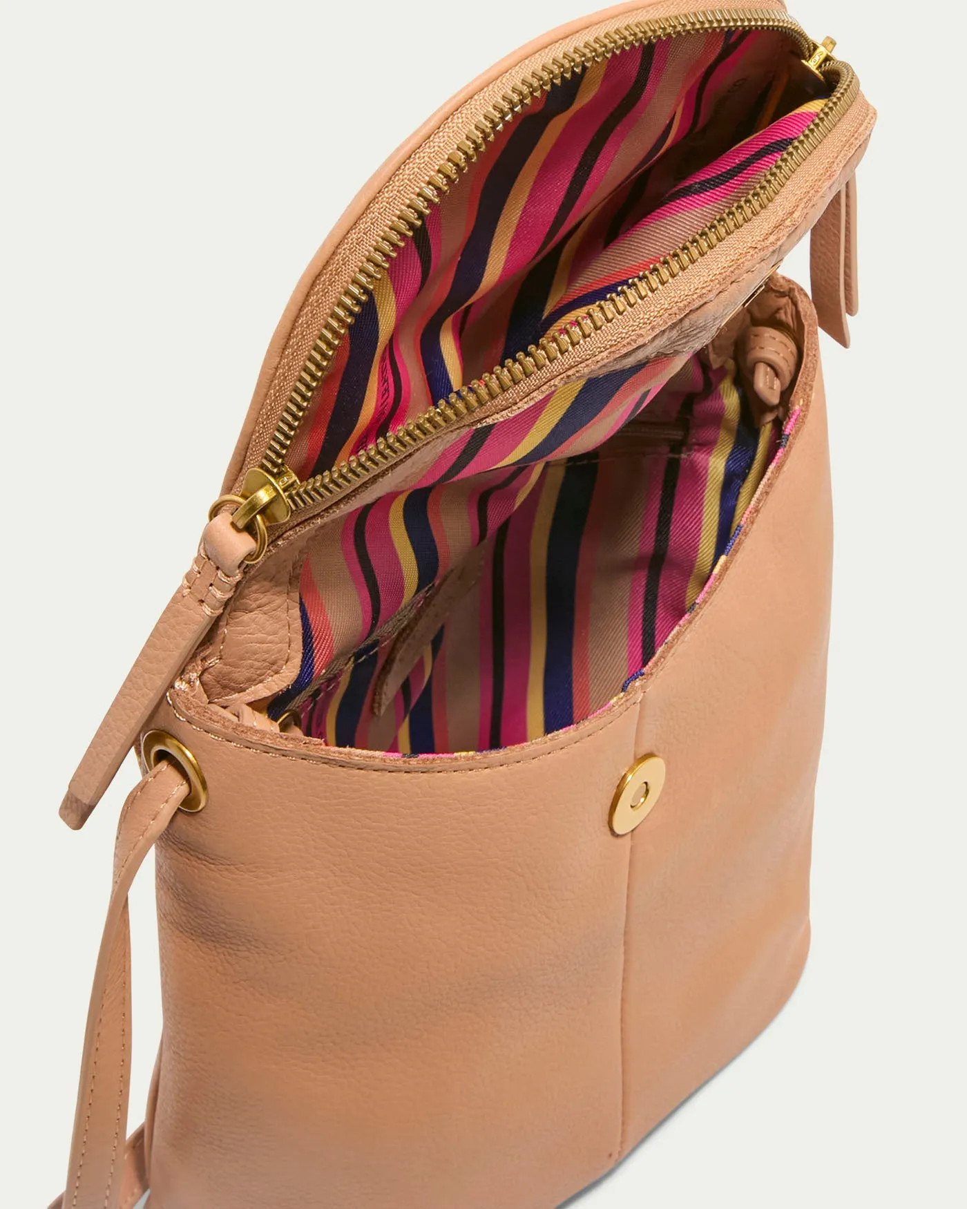 Hampton Large Zip-Around Crossbody