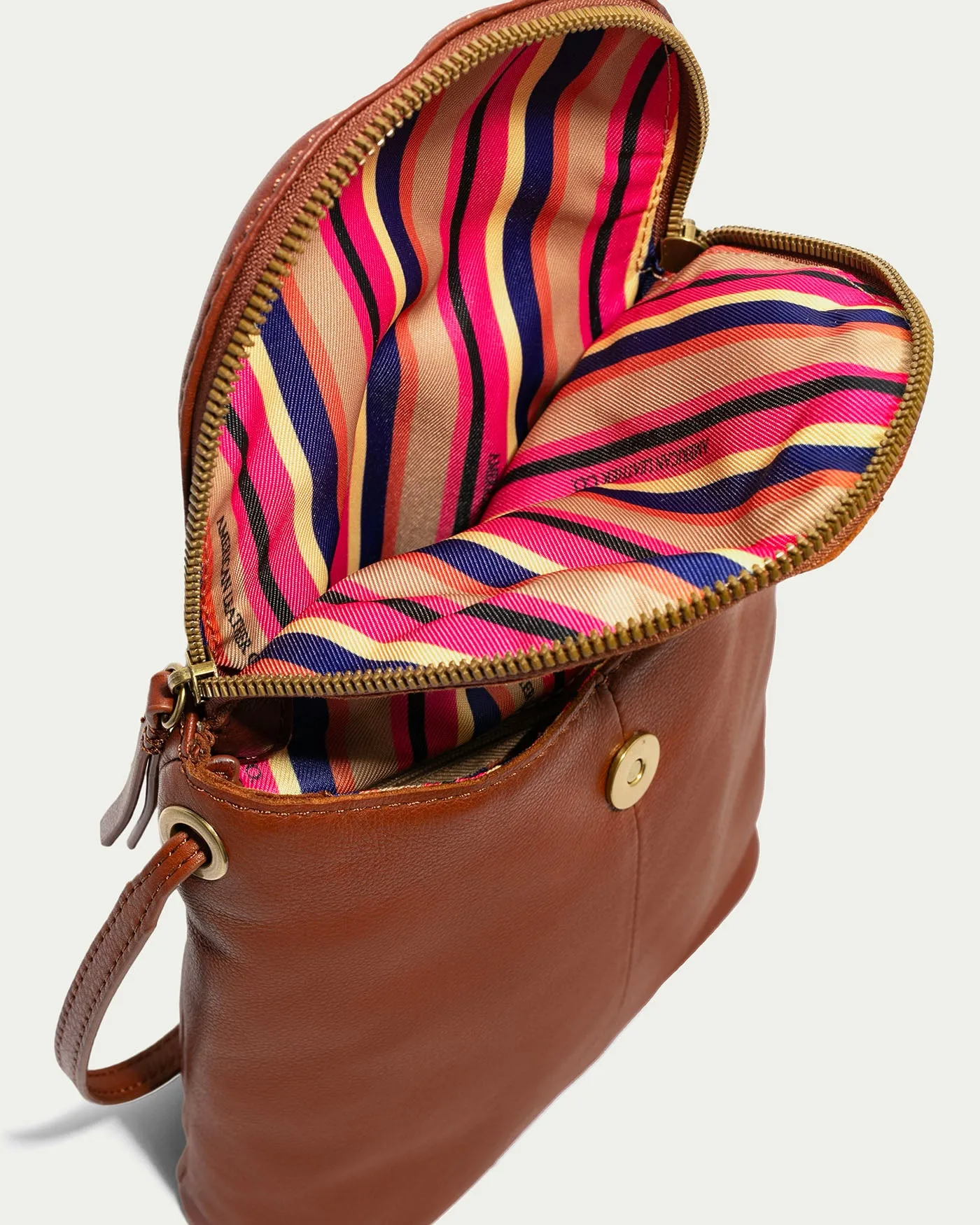 Hampton Large Zip-Around Crossbody