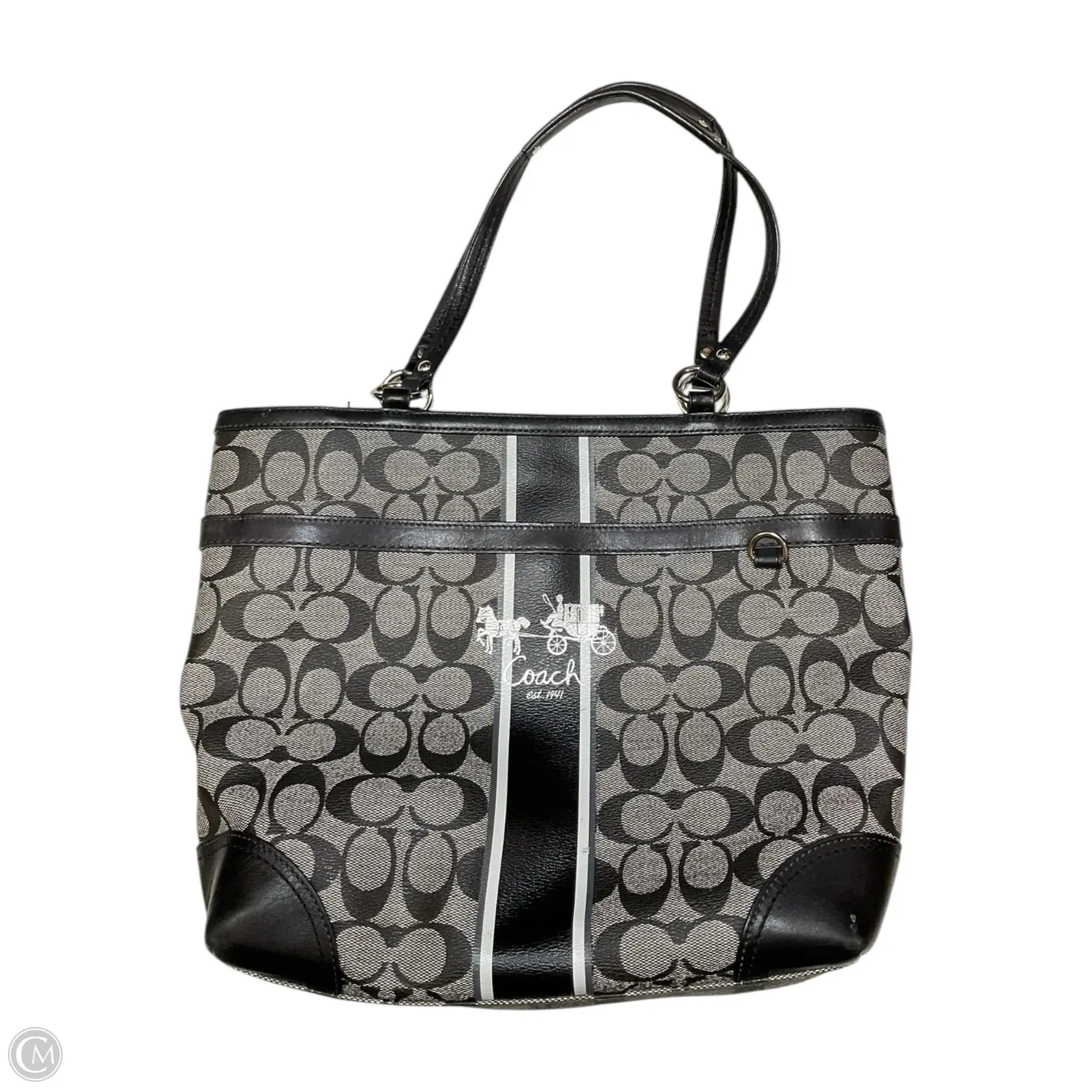 Handbag Designer By Coach, Size: Medium