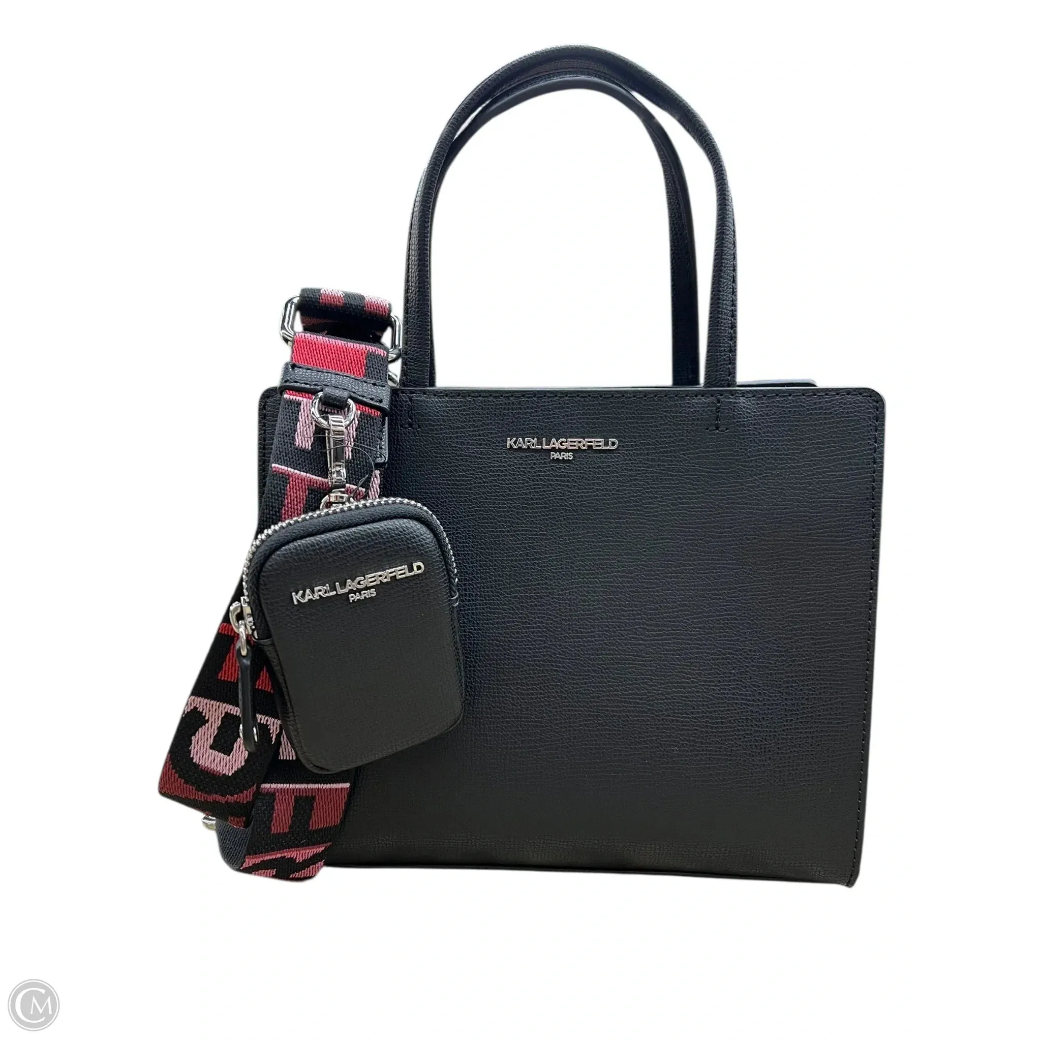 Handbag Designer By Karl Lagerfeld, Size: Medium