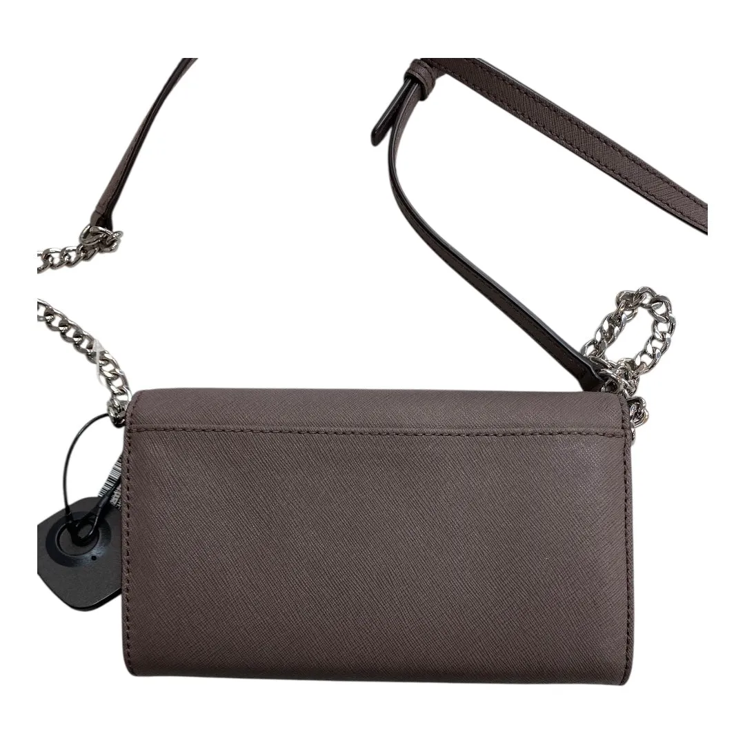 Handbag Designer By Michael Kors In Taupe, Size:Small