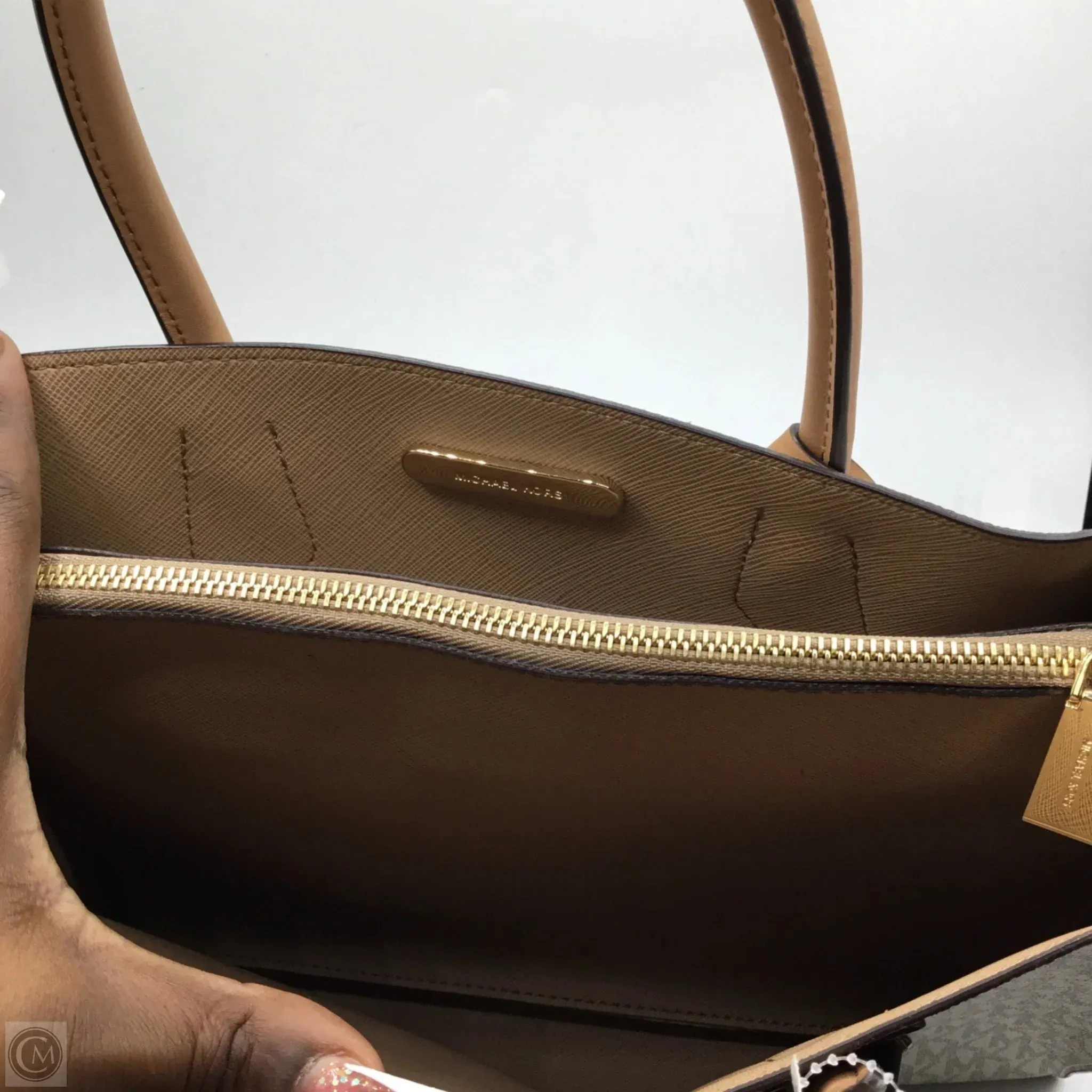 Handbag Designer By Michael Kors, Size: Medium