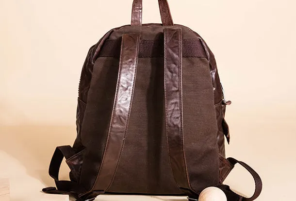 Handmade Genuine Leather Laptop Bag Travel Bag Backpack Bag Shoulder Bag Leather Purse For Women