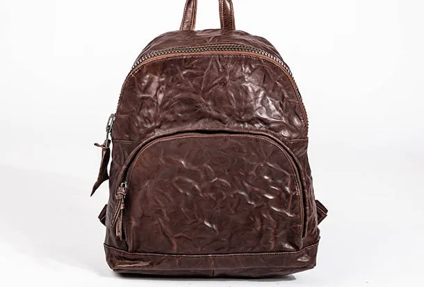 Handmade Genuine Leather Laptop Bag Travel Bag Backpack Bag Shoulder Bag Leather Purse For Women