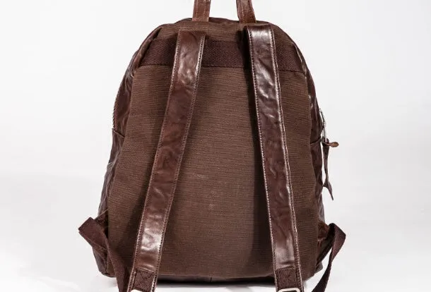 Handmade Genuine Leather Laptop Bag Travel Bag Backpack Bag Shoulder Bag Leather Purse For Women