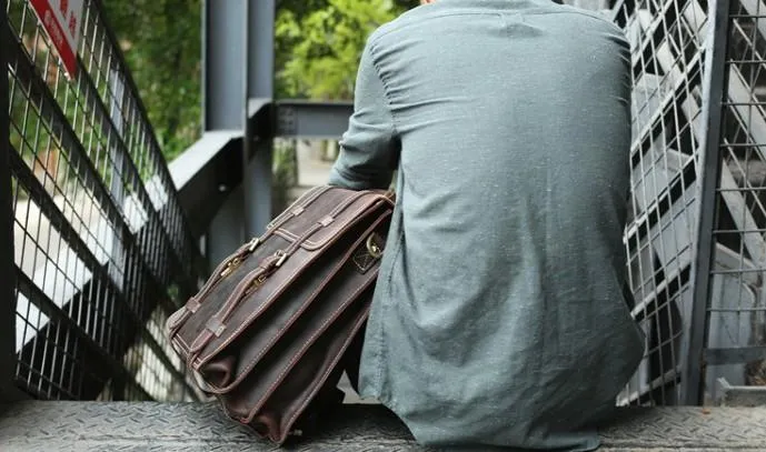 Handmade Leather Mens Backpack Travel Backpack Laptop Backpack for men
