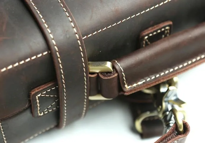 Handmade Leather Mens Backpack Travel Backpack Laptop Backpack for men