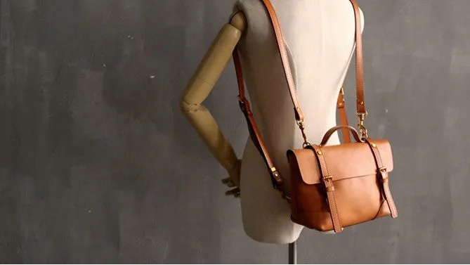 Handmade LEATHER WOMEN Vintage SHOULDER BAG Stylish Backpack Purses FOR WOMEN