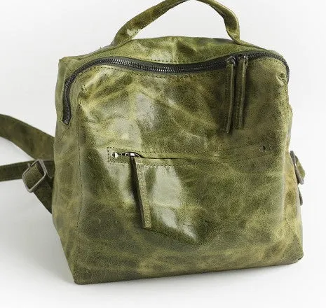 Handmade Vintage LEATHER WOMEN Backpack School Backpack FOR WOMEN