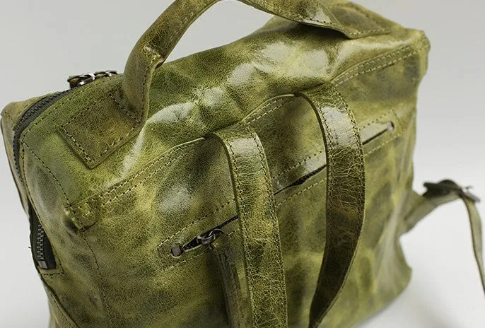 Handmade Vintage LEATHER WOMEN Backpack School Backpack FOR WOMEN