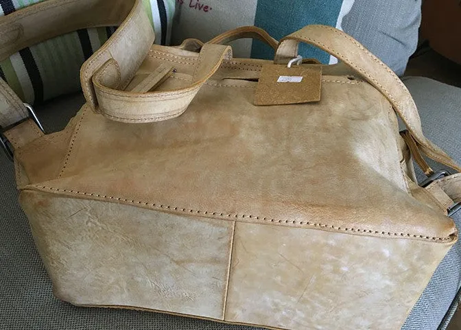 Handmade Vintage LEATHER WOMEN Backpack School Backpack FOR WOMEN