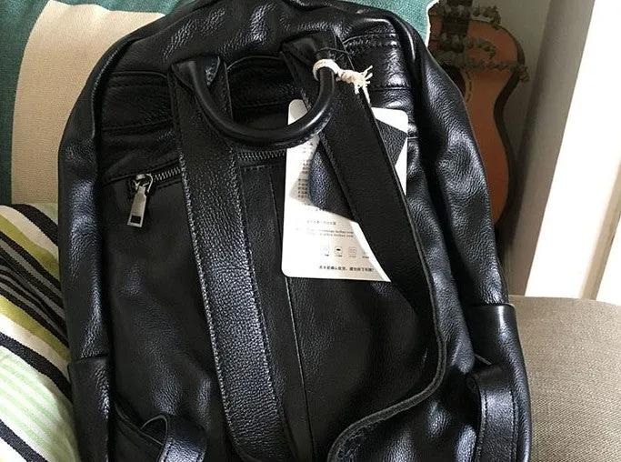 Handmade Vintage Soft LEATHER WOMEN Backpack School Backpack FOR WOMEN