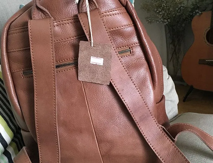 Handmade Vintage Soft LEATHER WOMEN Backpack School Backpack FOR WOMEN