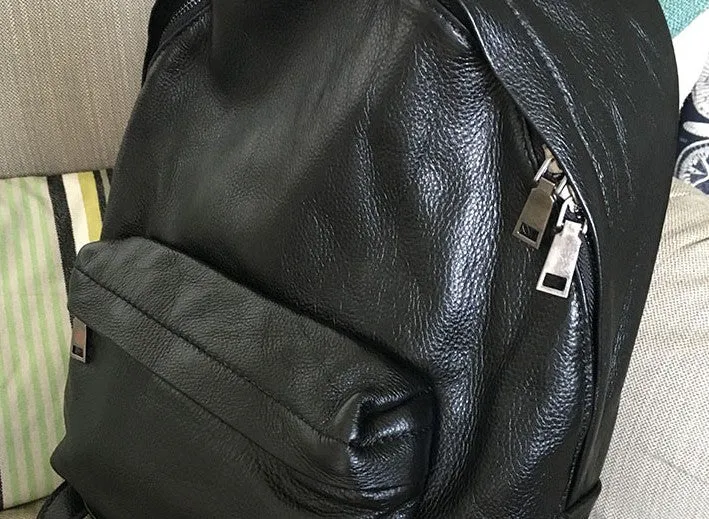 Handmade Vintage Soft LEATHER WOMEN Backpack School Backpack FOR WOMEN