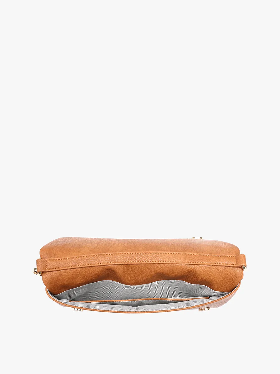 Isadora Vegan Dist Whipstitch Crossbody