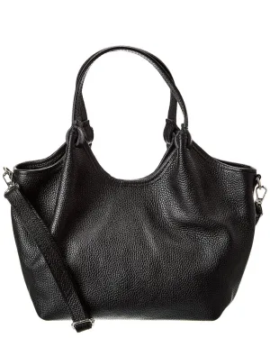 Italian Leather Top Handles Bag