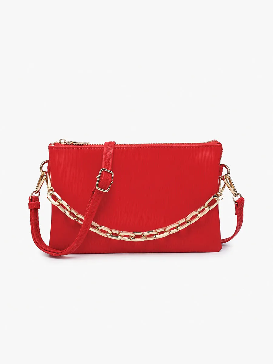 Izzy Vegan Textured Crossbody