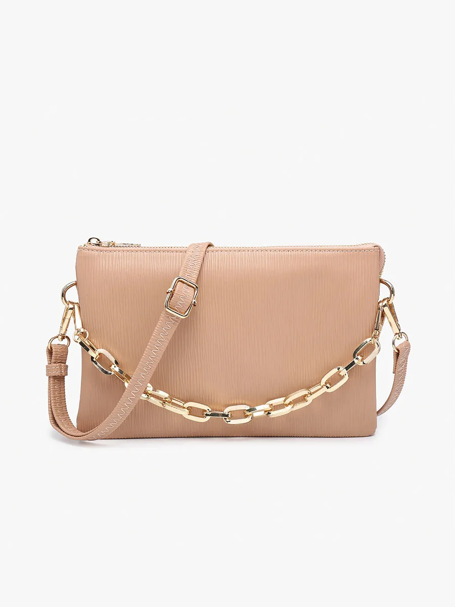 Izzy Vegan Textured Crossbody