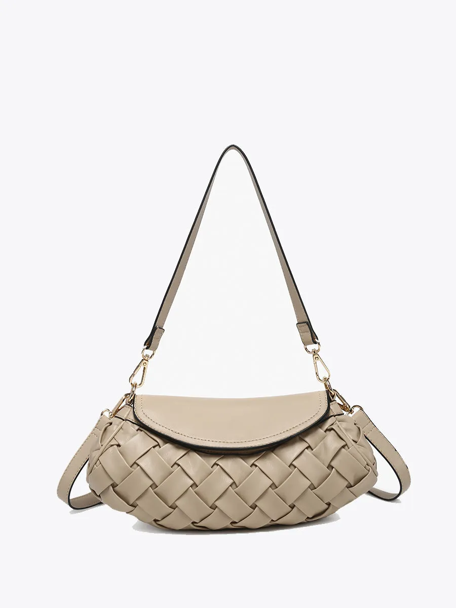 Kaleen Vegan Woven Crossbody