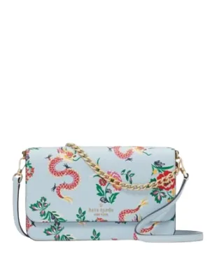 Kate Spade New York Dragon Printed Flap Crossbody