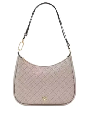 Kate Spade New York Kayla Woven Leather Large Shoulder Bag