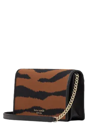 Kate Spade New York Tiger Jacquard Chain Wallet