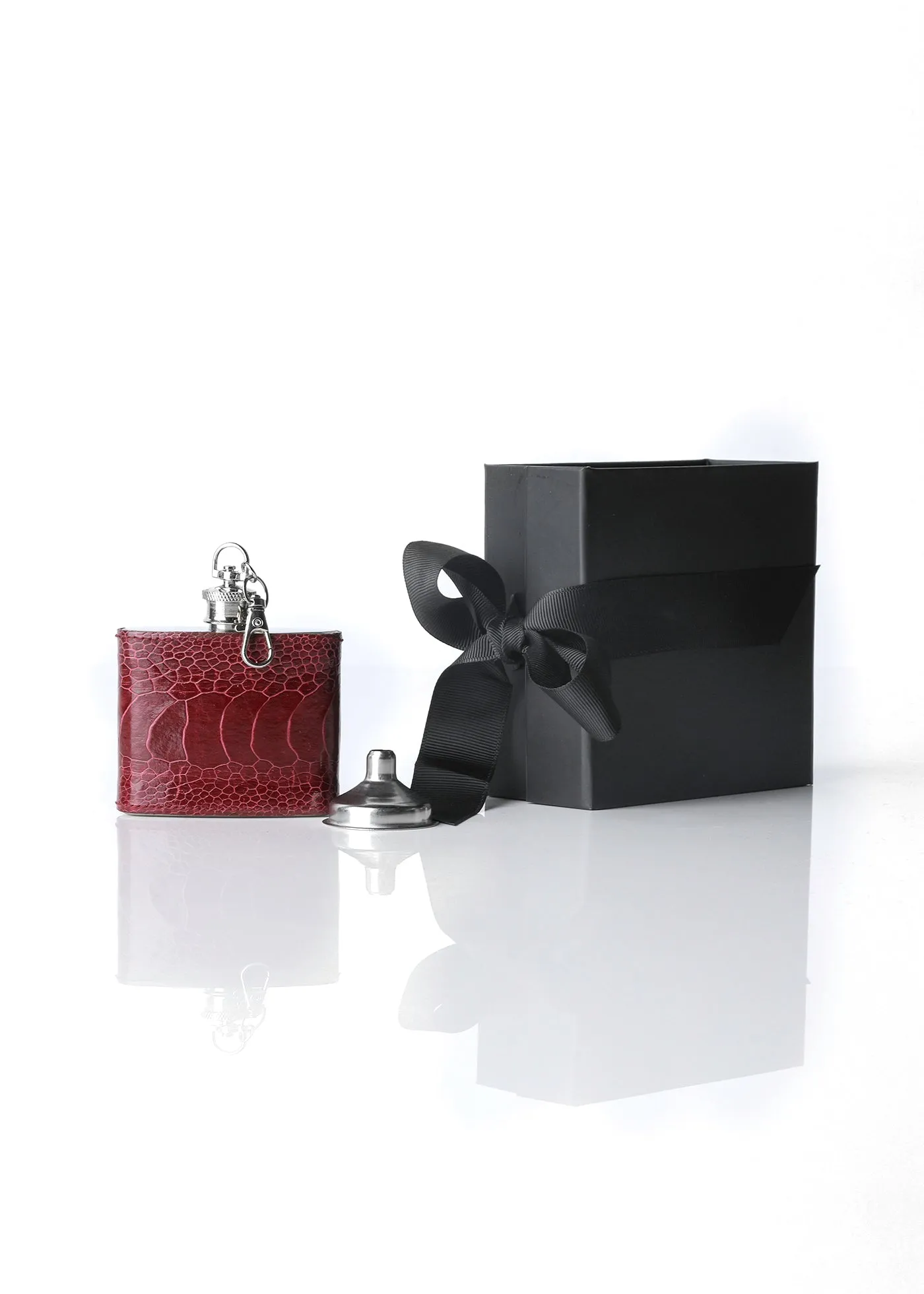 Key Chain Flask, 2 Oz. Wine O.L.