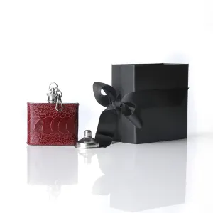 Key Chain Flask, 2 Oz. Wine O.L.