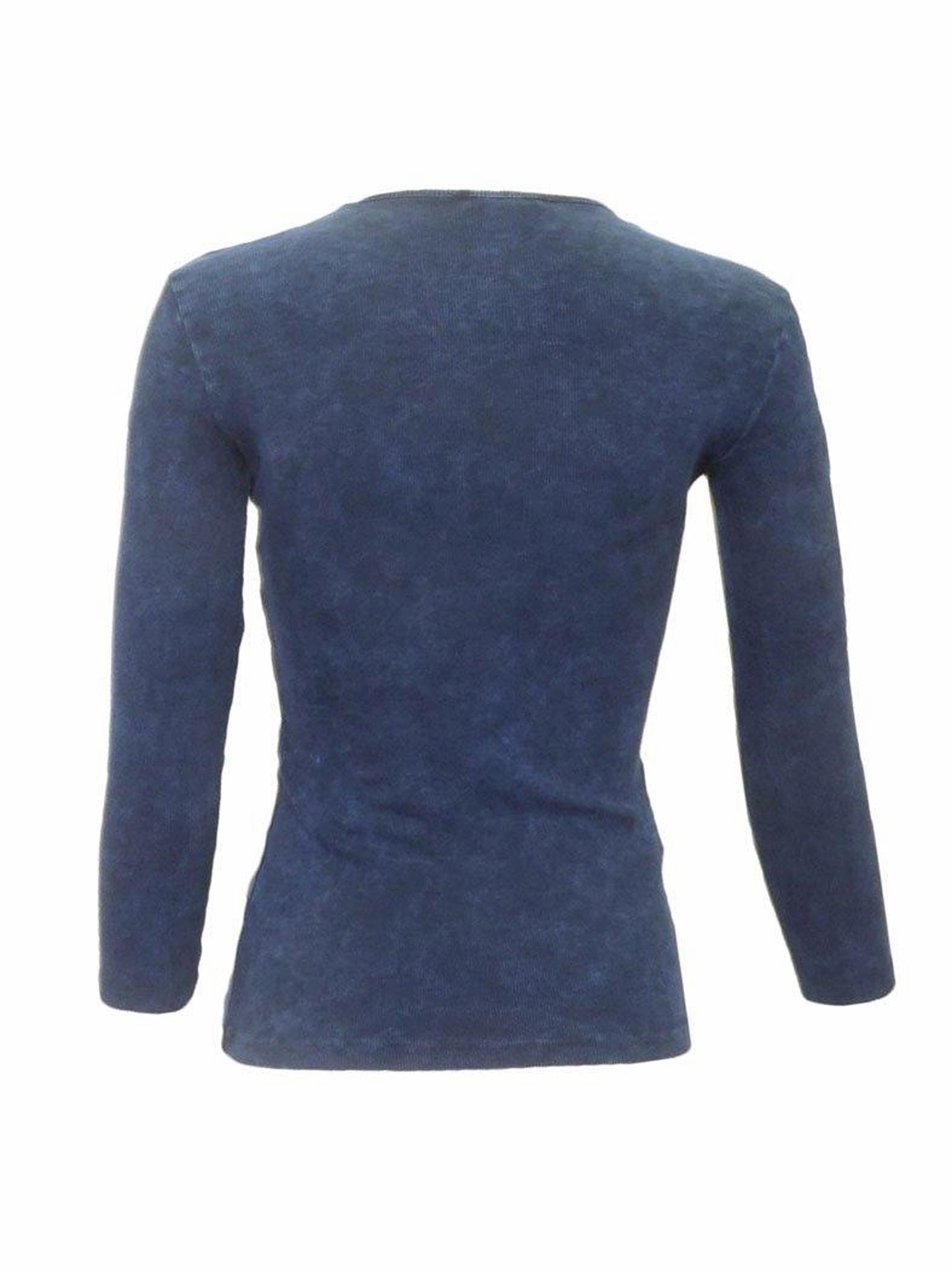 Kiki Riki 3/4 Sleeve Ribbed Shirt