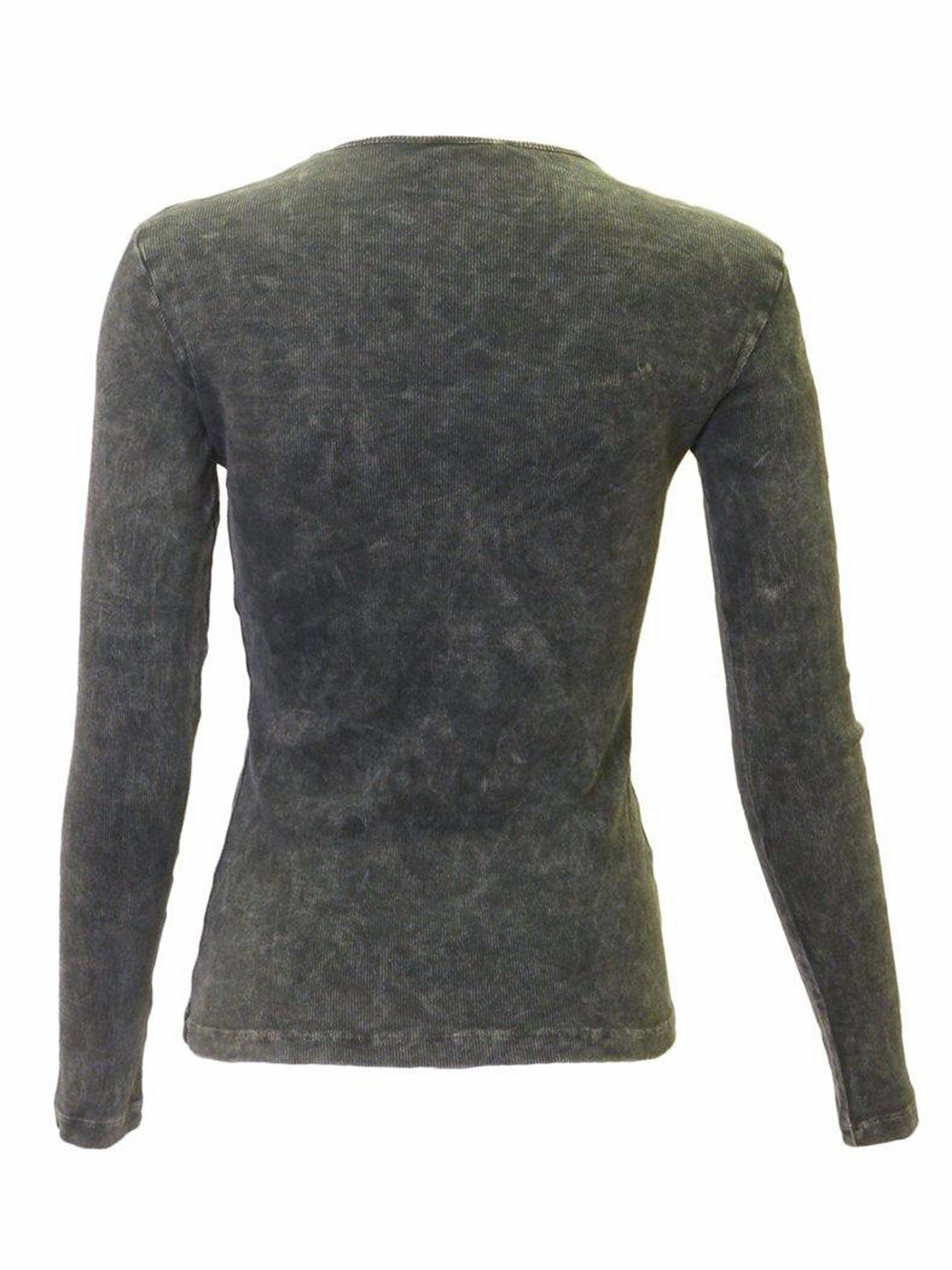 Kiki Riki Long Sleeve Ribbed Shirt