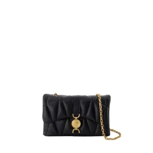 Kleio Mini Shoulder Bag - Leather - Black