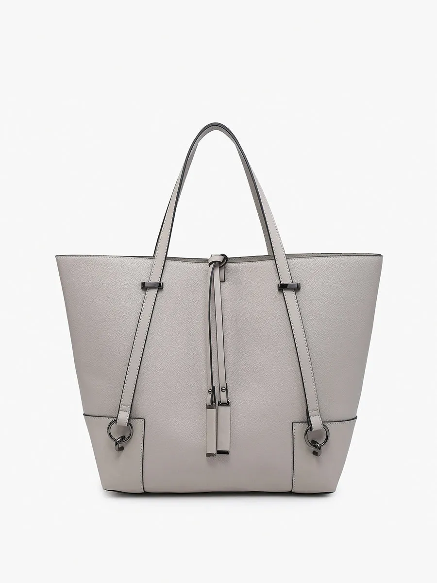 Kya Vegan Contrast Tote