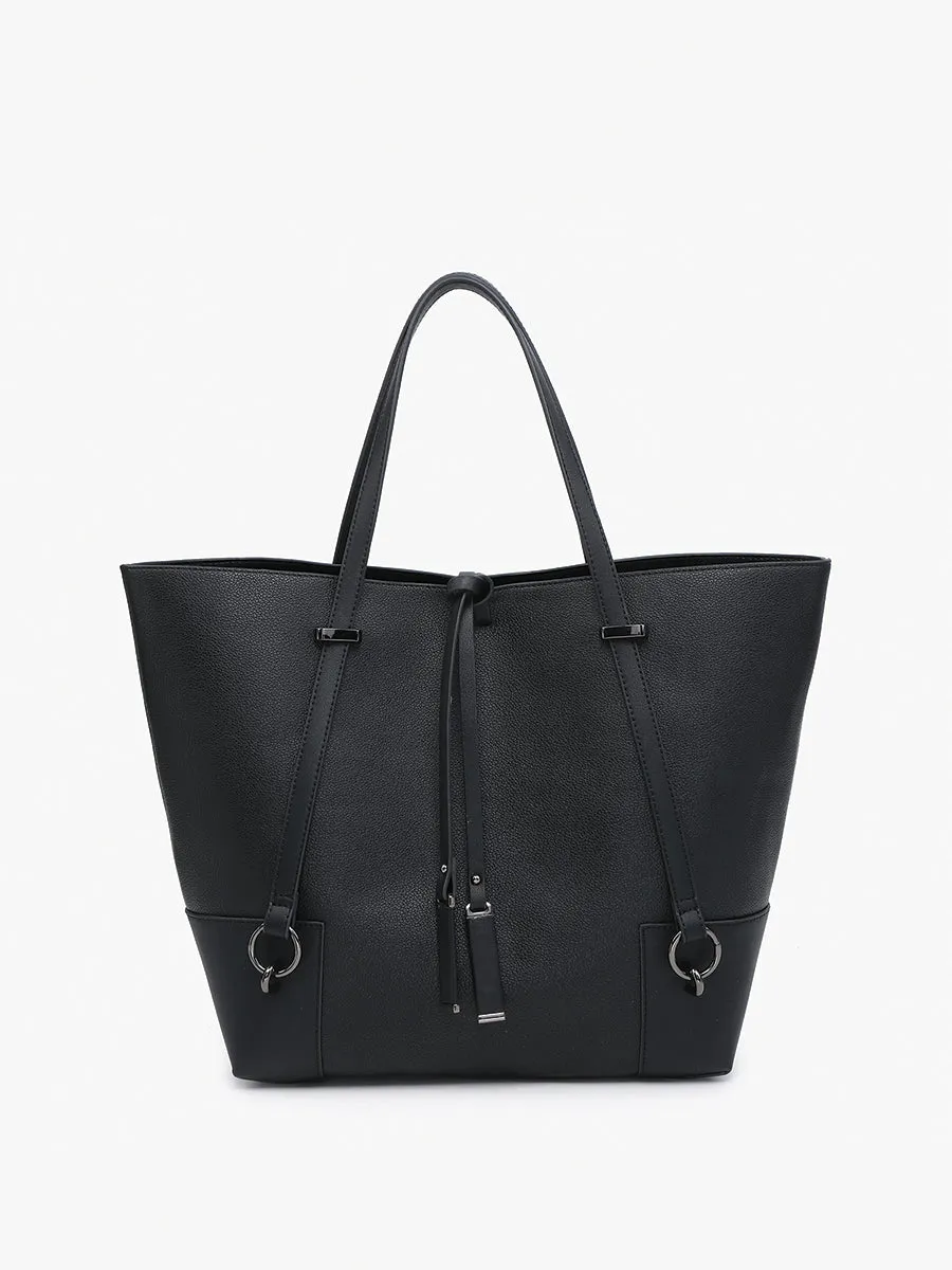 Kya Vegan Contrast Tote