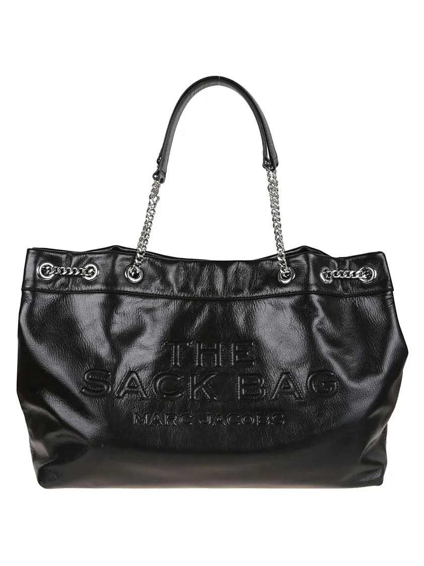 Large Chain Sack In Fine Full-Grain Leather
