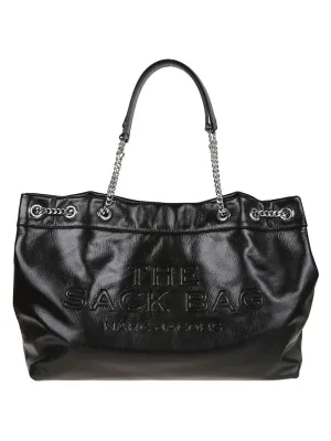Large Chain Sack In Fine Full-Grain Leather