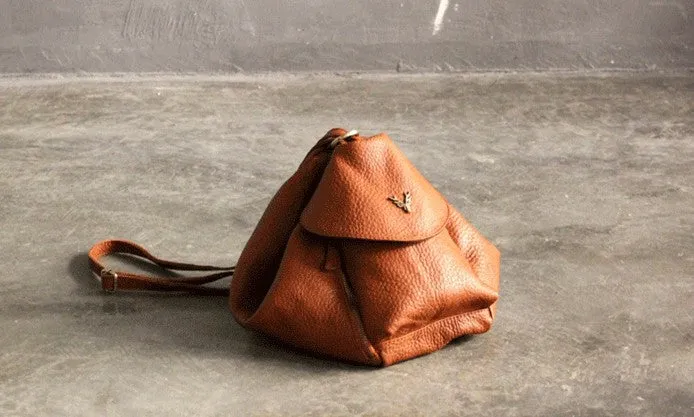 LEATHER WOMEN Vintage SHOULDER BAG Fashion Backpack Purses FOR WOMEN