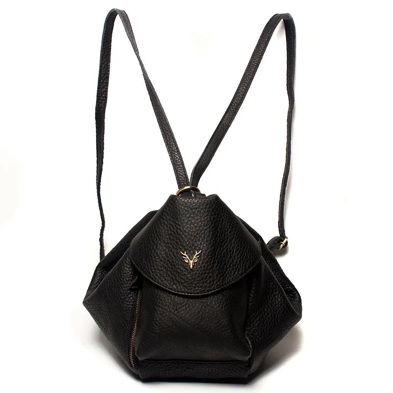 LEATHER WOMEN Vintage SHOULDER BAG Fashion Backpack Purses FOR WOMEN