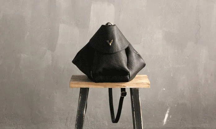 LEATHER WOMEN Vintage SHOULDER BAG Fashion Backpack Purses FOR WOMEN