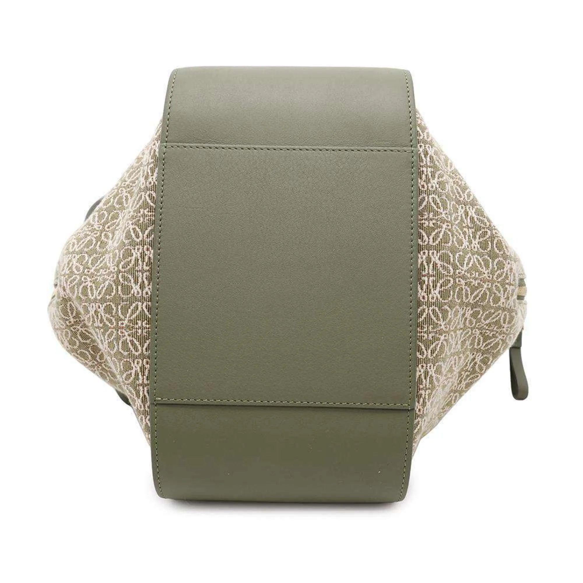 Loewe  Canvas Leather Handbag Shoulder Bag (Pre-Owned)