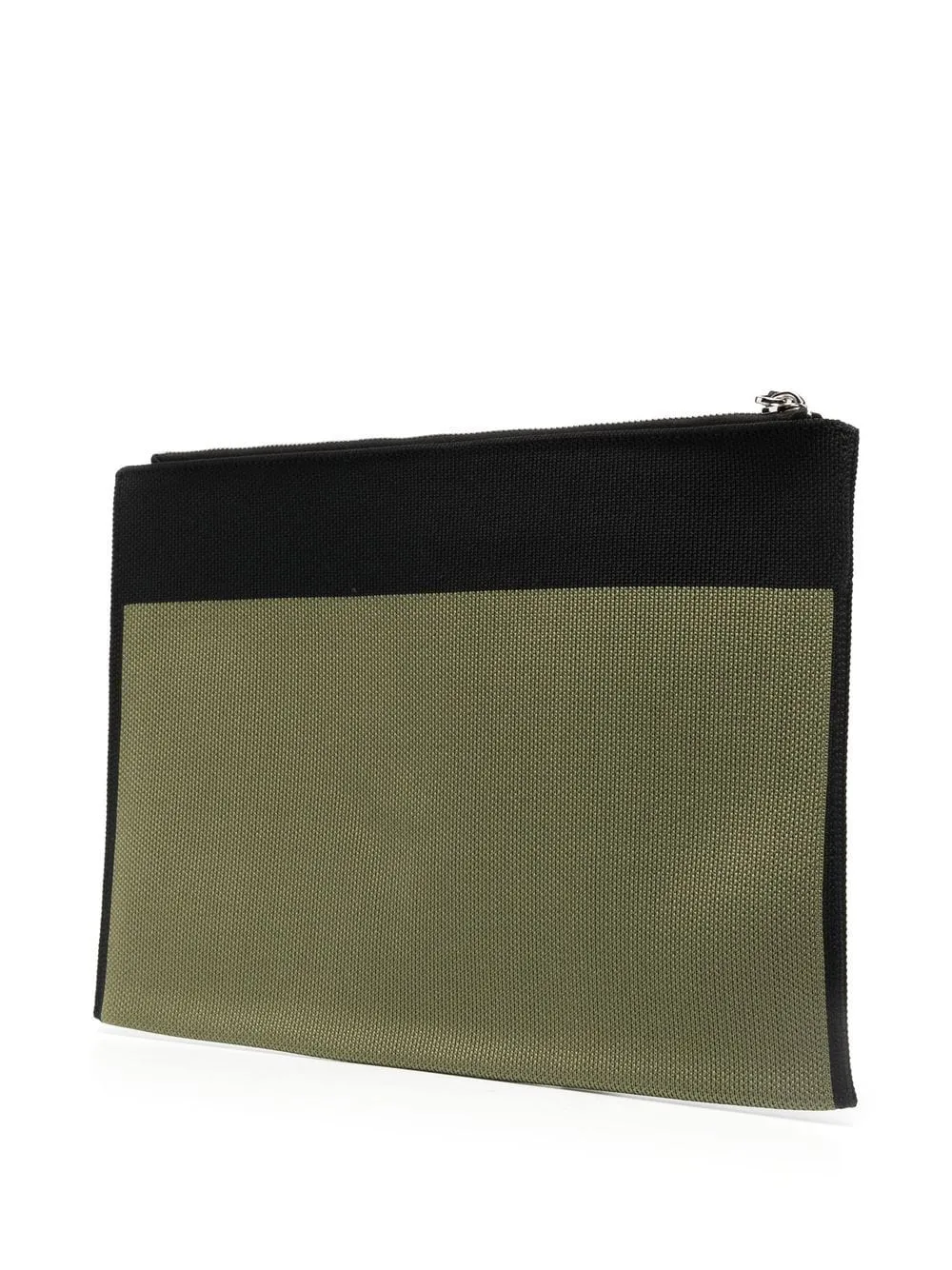 Logo-Jacquard Clutch Bag