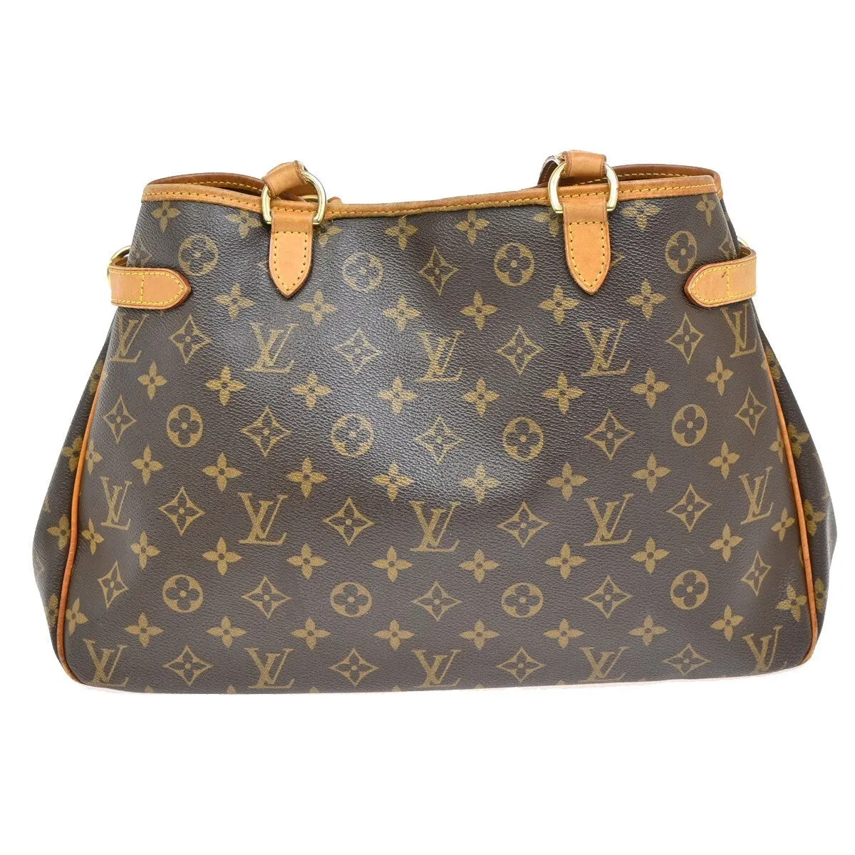Louis Vuitton Batignolles Canvas Shoulder Bag (Pre-Owned)