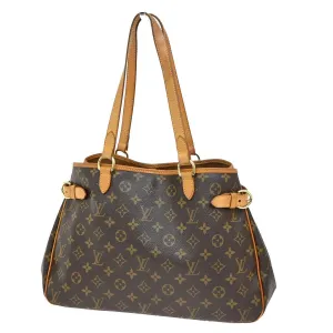 Louis Vuitton Batignolles Canvas Shoulder Bag (Pre-Owned)