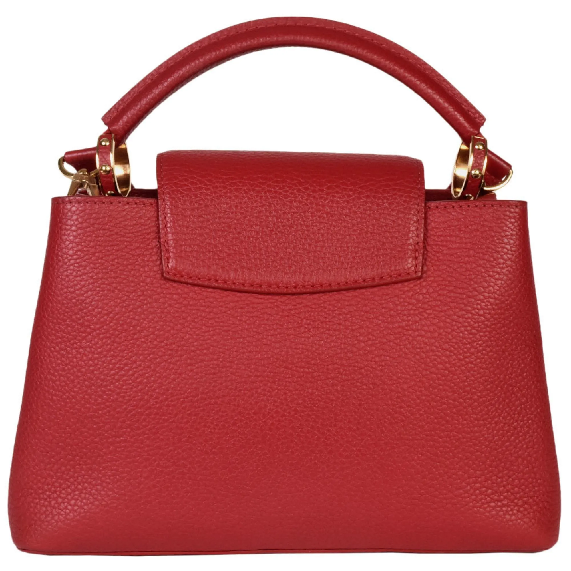 Louis Vuitton Color Sacrlet Leather Handbag Shoulder Bag (Pre-Owned)