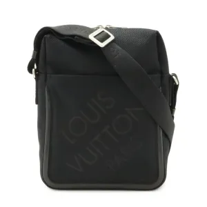 Louis Vuitton Damier Geant Noir Damier Geant Leather Shoulder Bag (Pre-Owned)