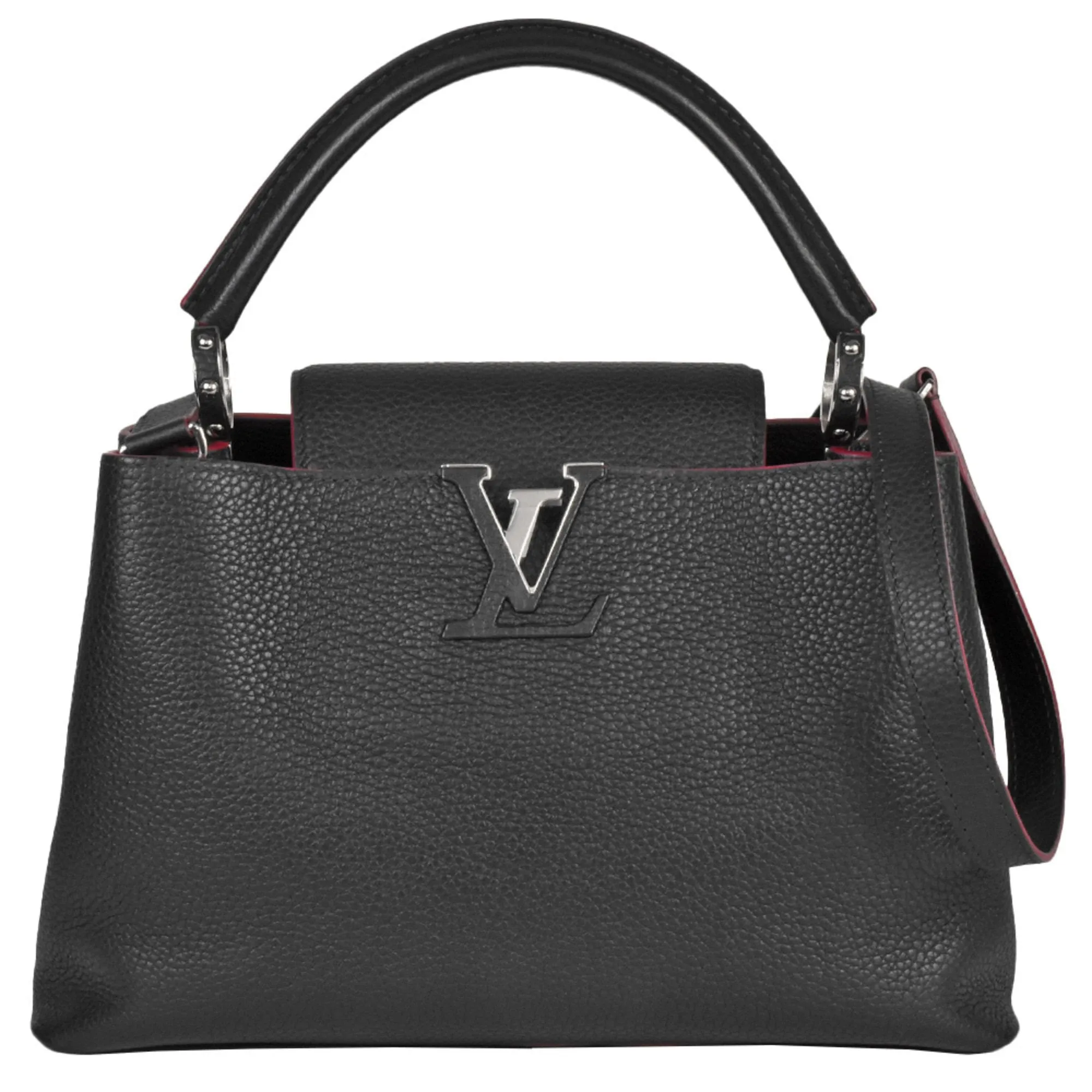 Louis Vuitton Leather Handbag Shoulder Bag (Pre-Owned)