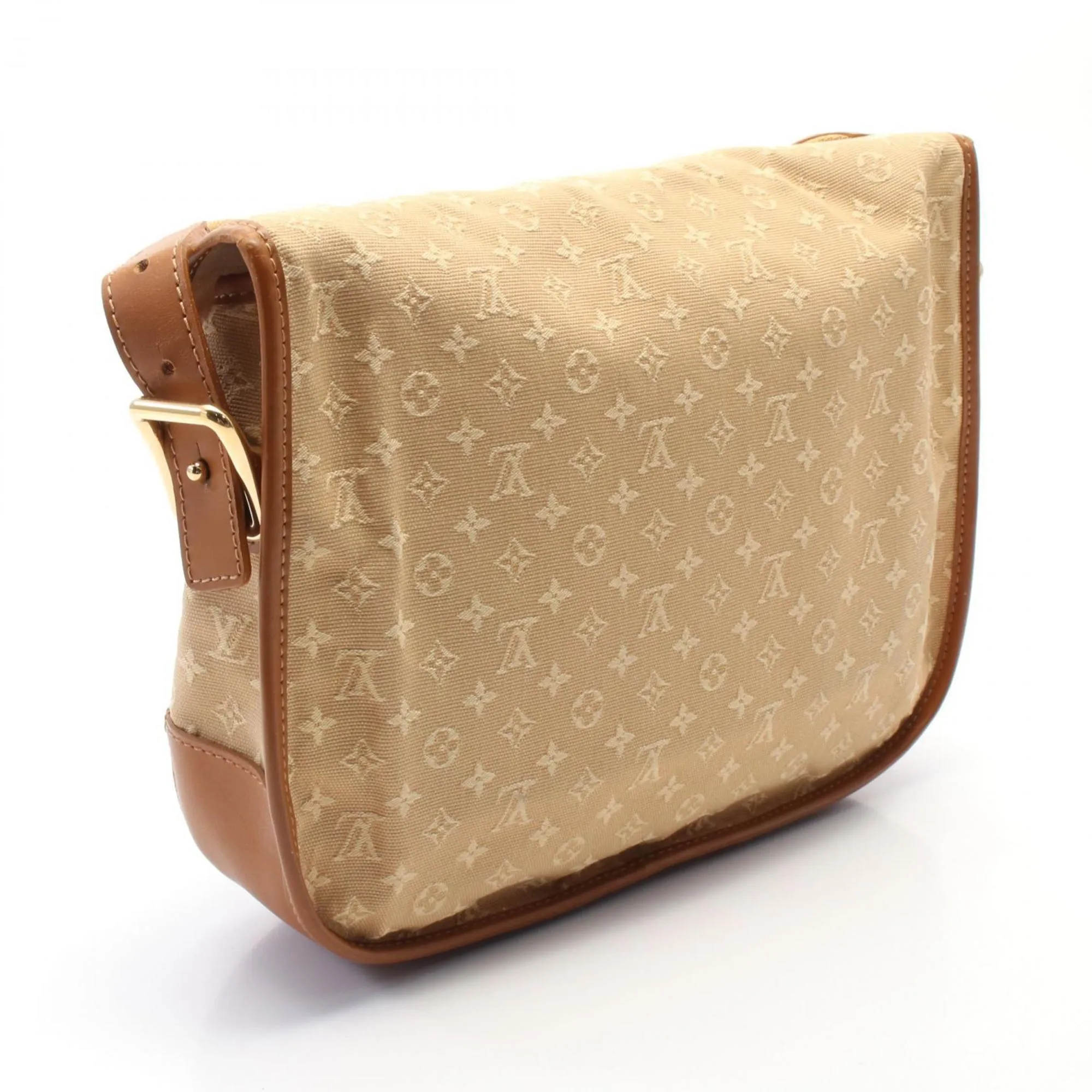 Louis Vuitton Monogram Canvas Leather Shoulder Bag (Pre-Owned)